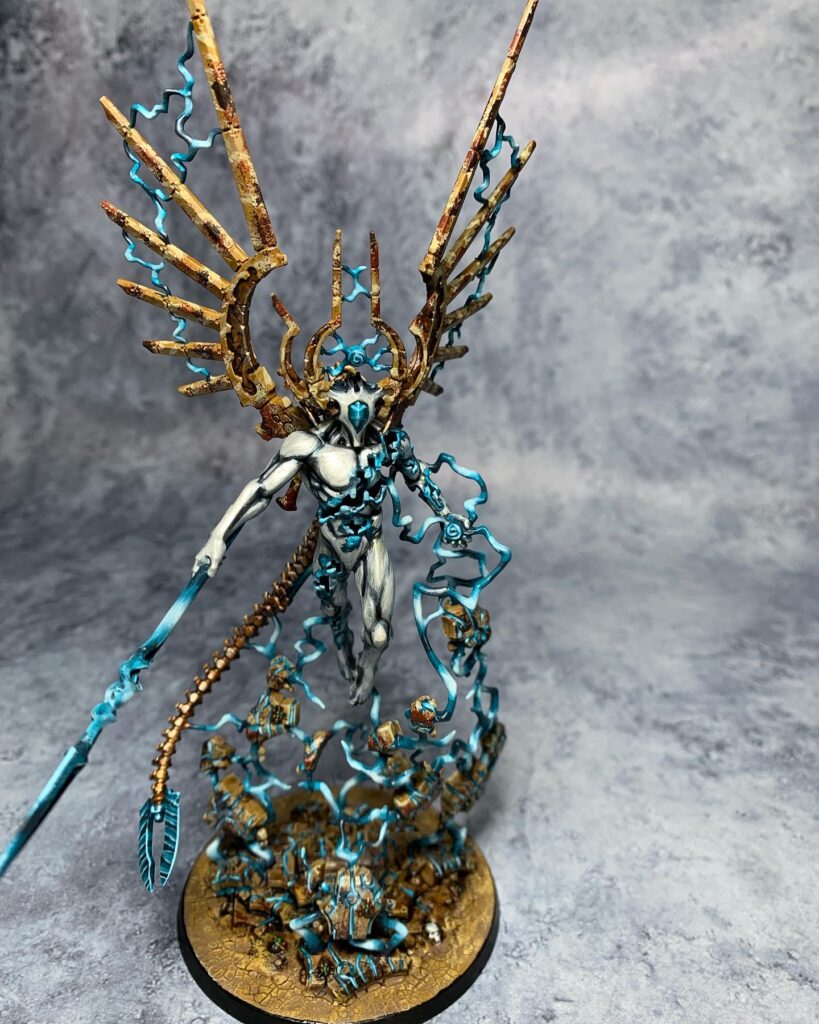 C'tan Shard of the Void in blue colours