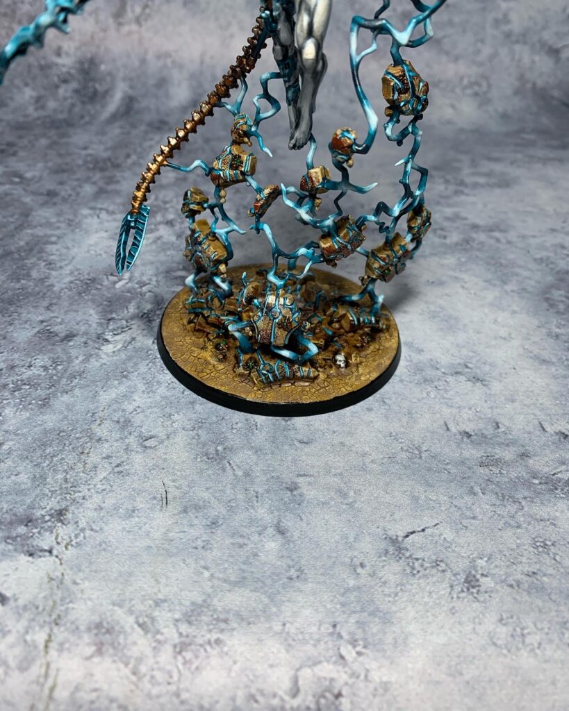 C'tan Shard of the Void in blue colours