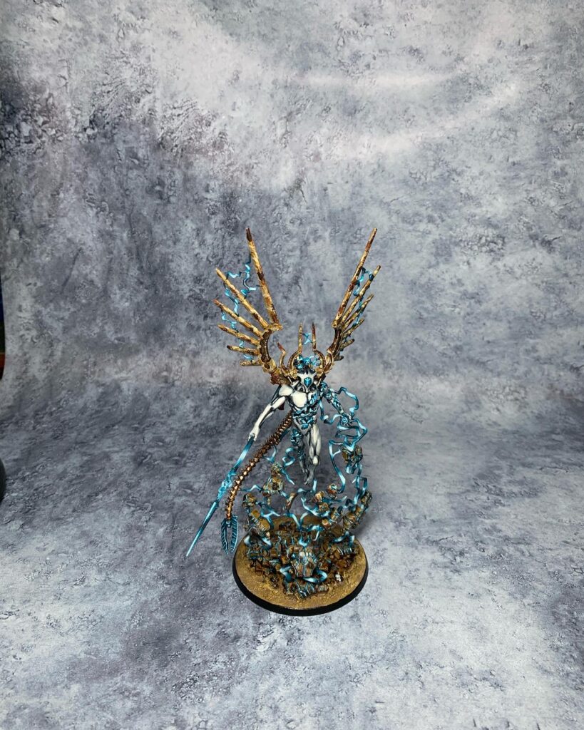 C'tan Shard of the Void in blue colours