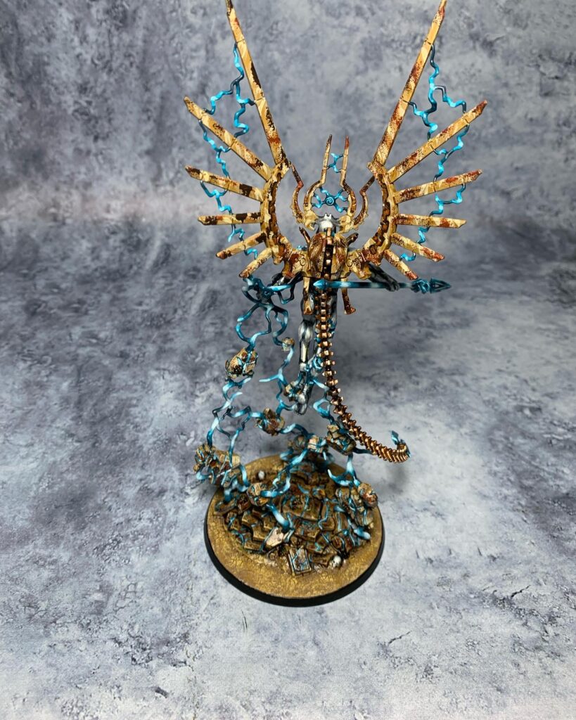 C'tan Shard of the Void in blue colours