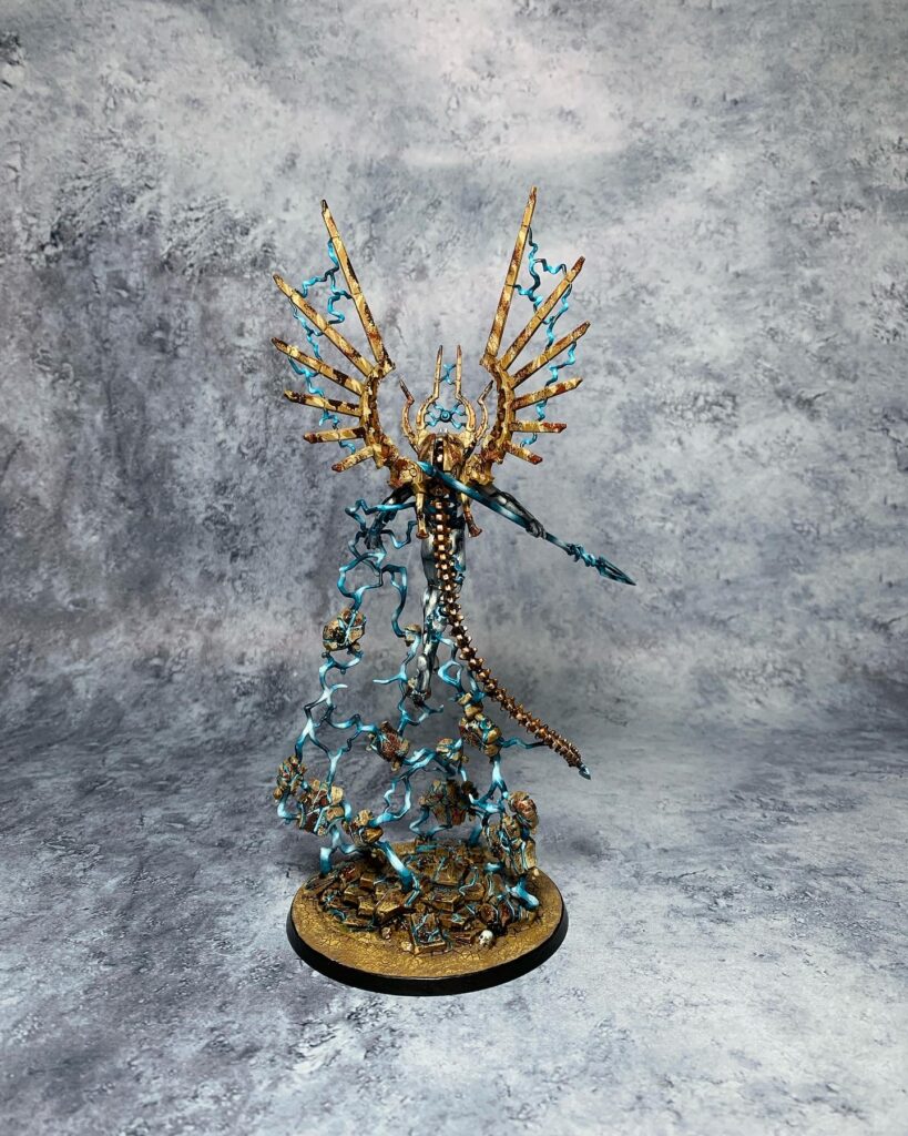 C'tan Shard of the Void in blue colours