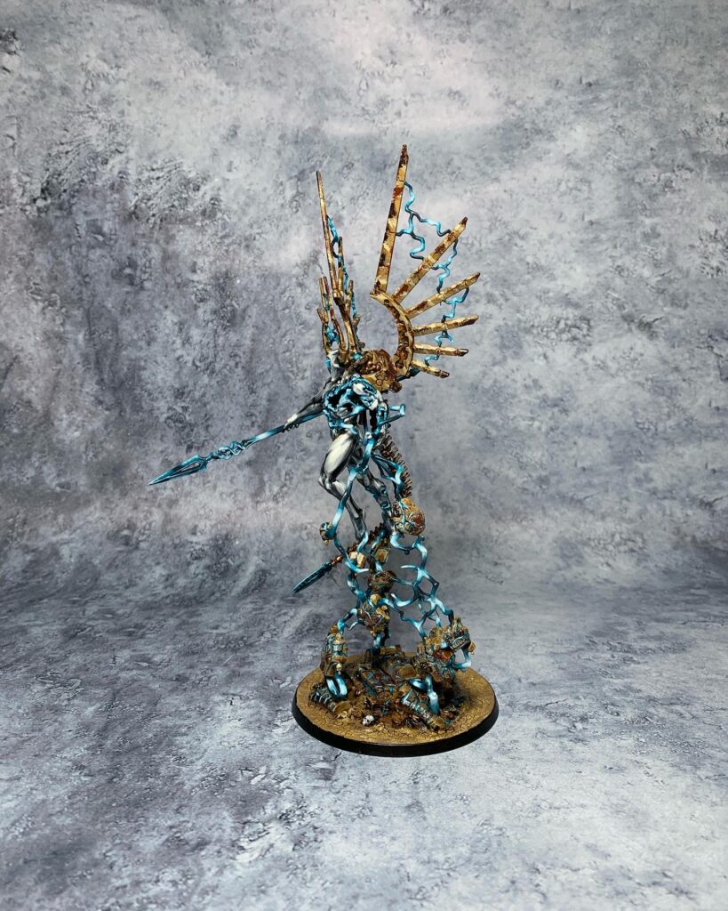 C'tan Shard of the Void in blue colours