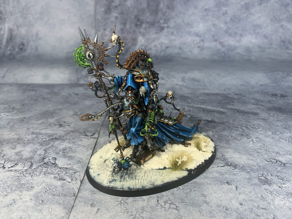 Adeptus Mechanicus in blue and ice