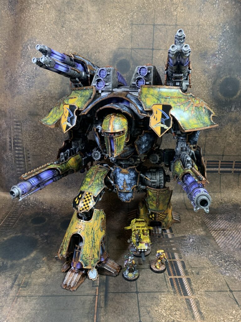 Warlord Titan from Legio Pallidus Mor