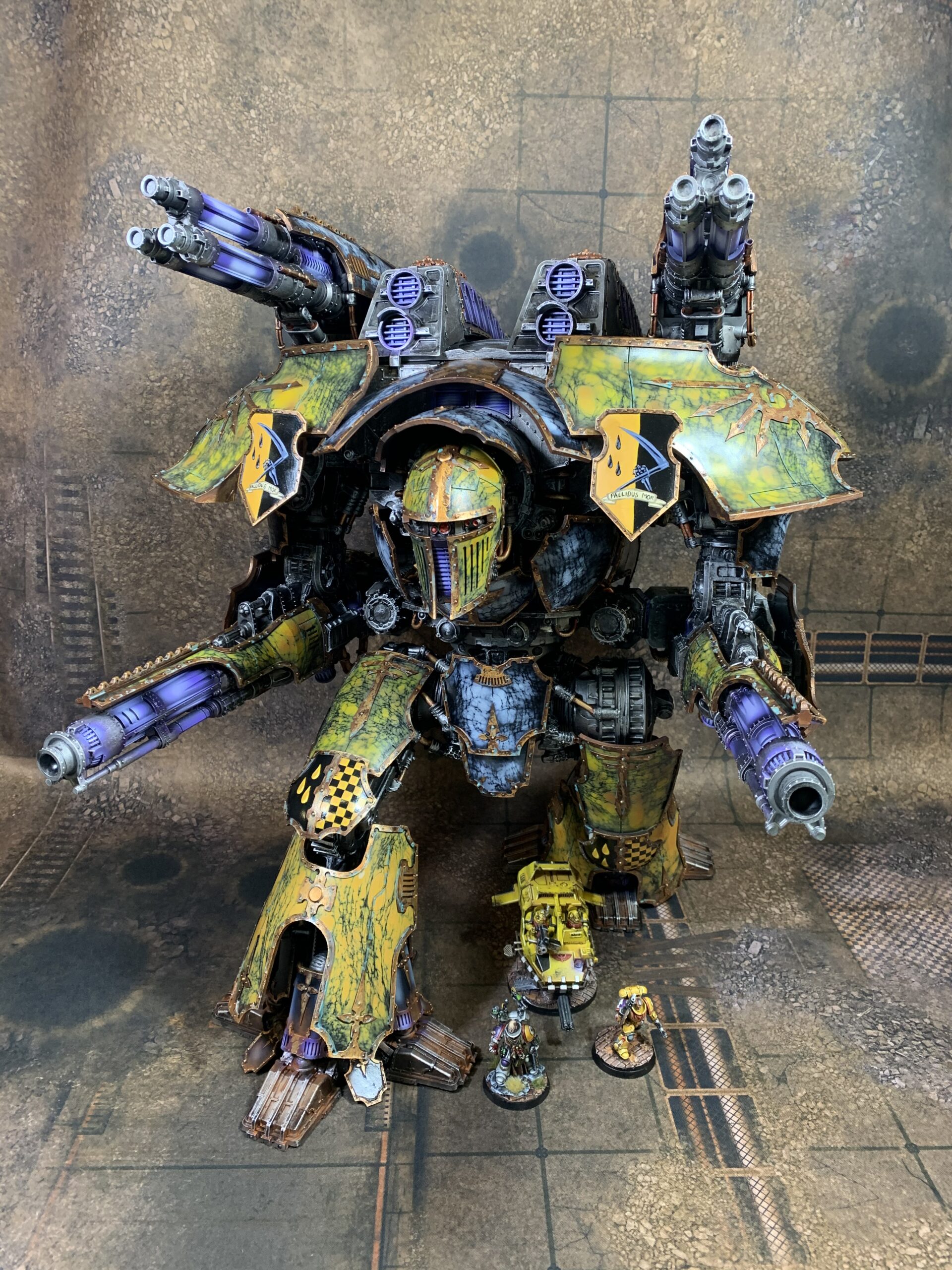 Warlord Titan from Legio Pallidus Mor