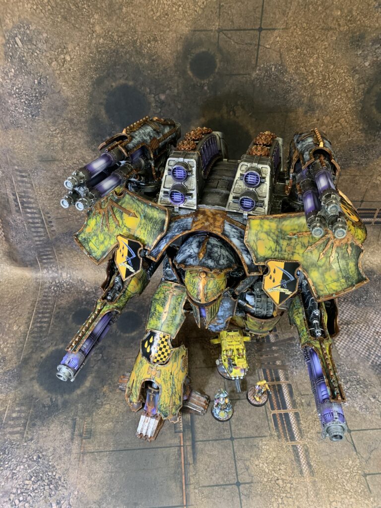 Warlord Titan from Legio Pallidus Mor