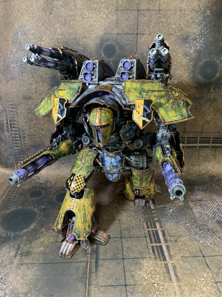 Warlord Titan from Legio Pallidus Mor