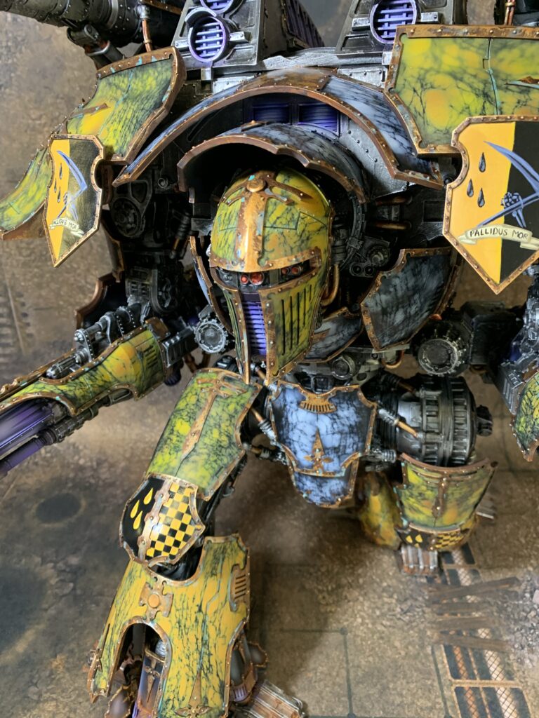 Warlord Titan from Legio Pallidus Mor