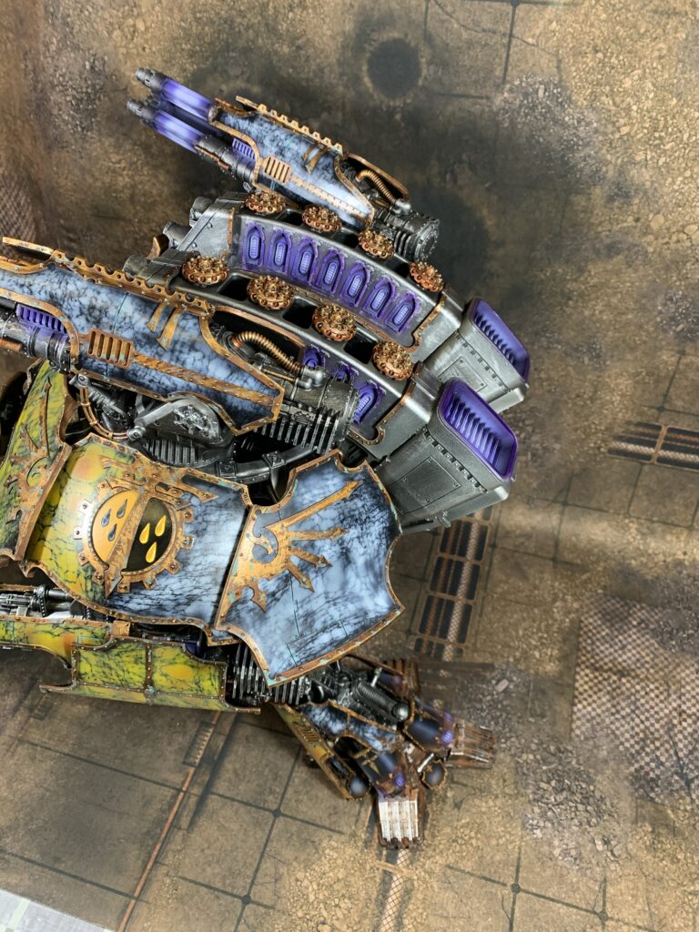 Warlord Titan from Legio Pallidus Mor