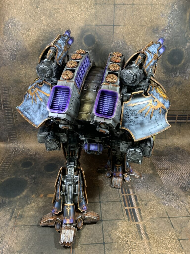 Warlord Titan from Legio Pallidus Mor