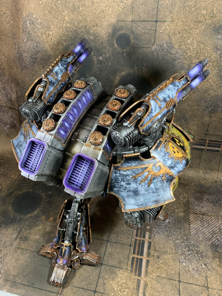 Warlord Titan from Legio Pallidus Mor