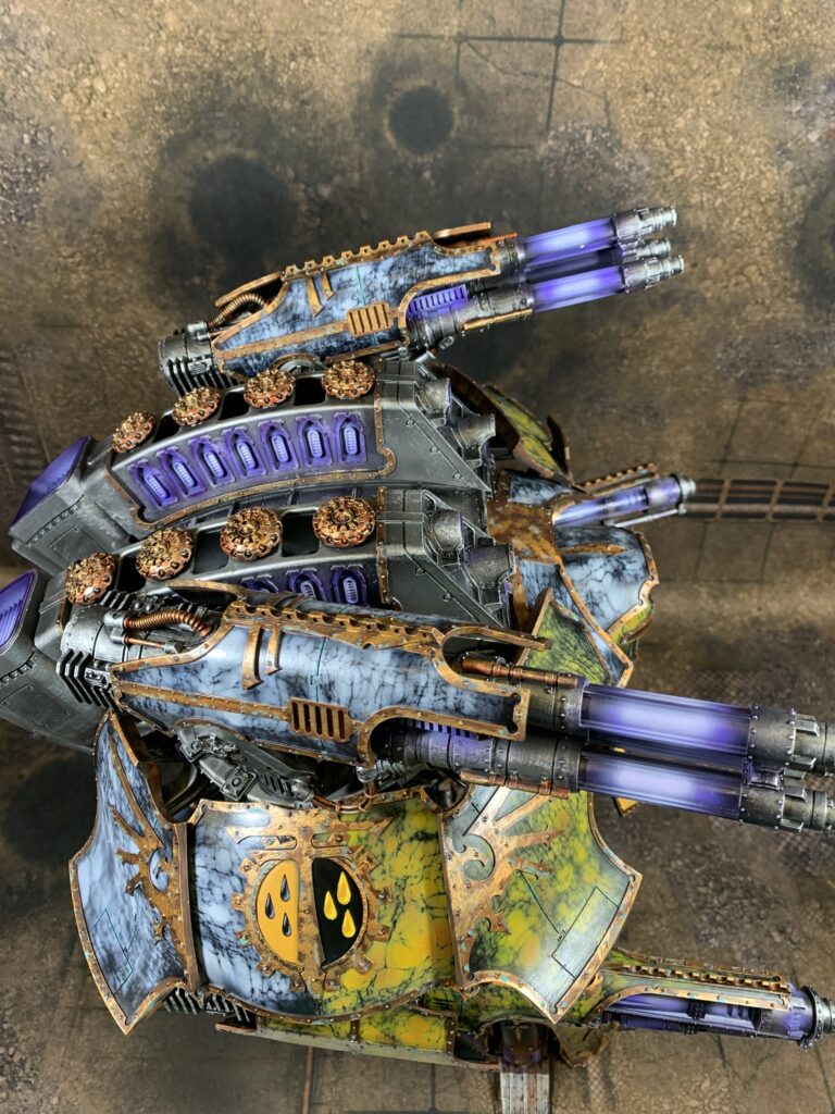 Warlord Titan from Legio Pallidus Mor
