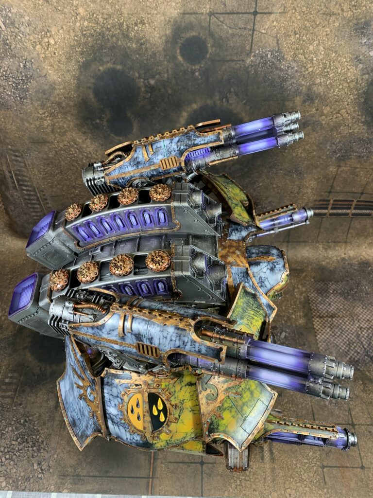 Warlord Titan from Legio Pallidus Mor