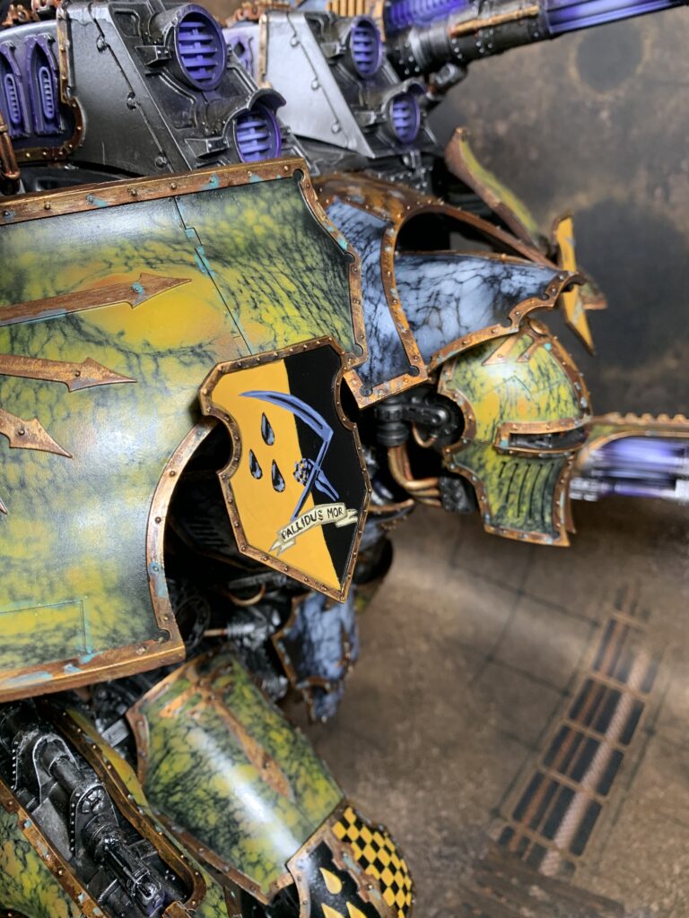 Warlord Titan from Legio Pallidus Mor