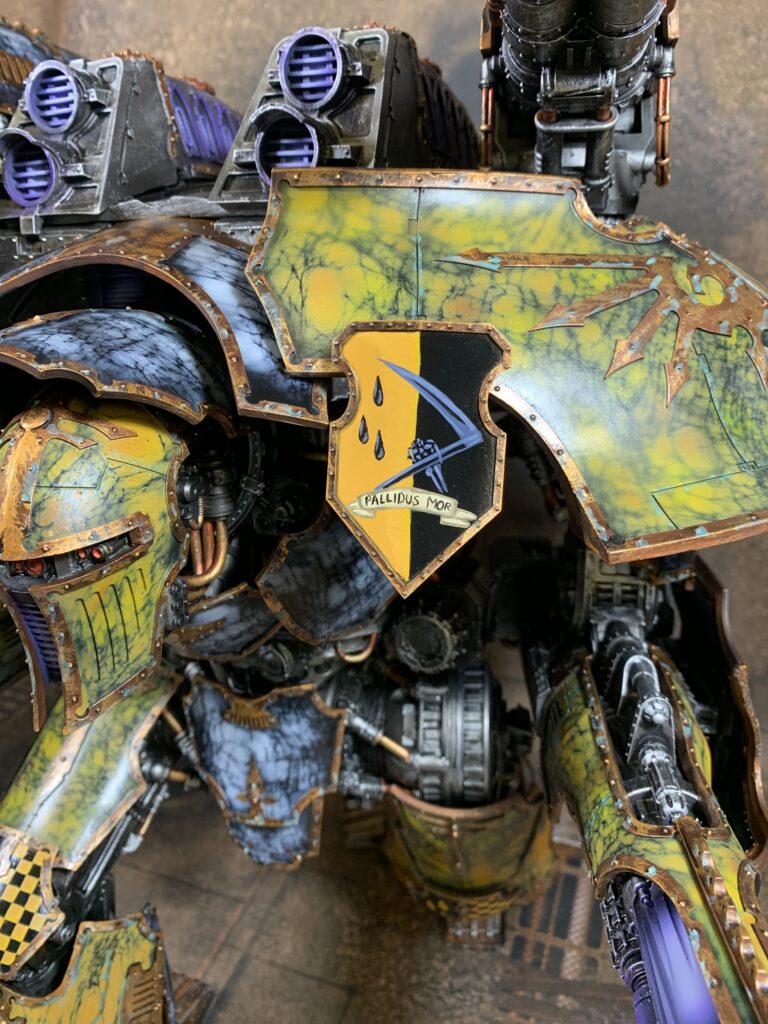 Warlord Titan from Legio Pallidus Mor