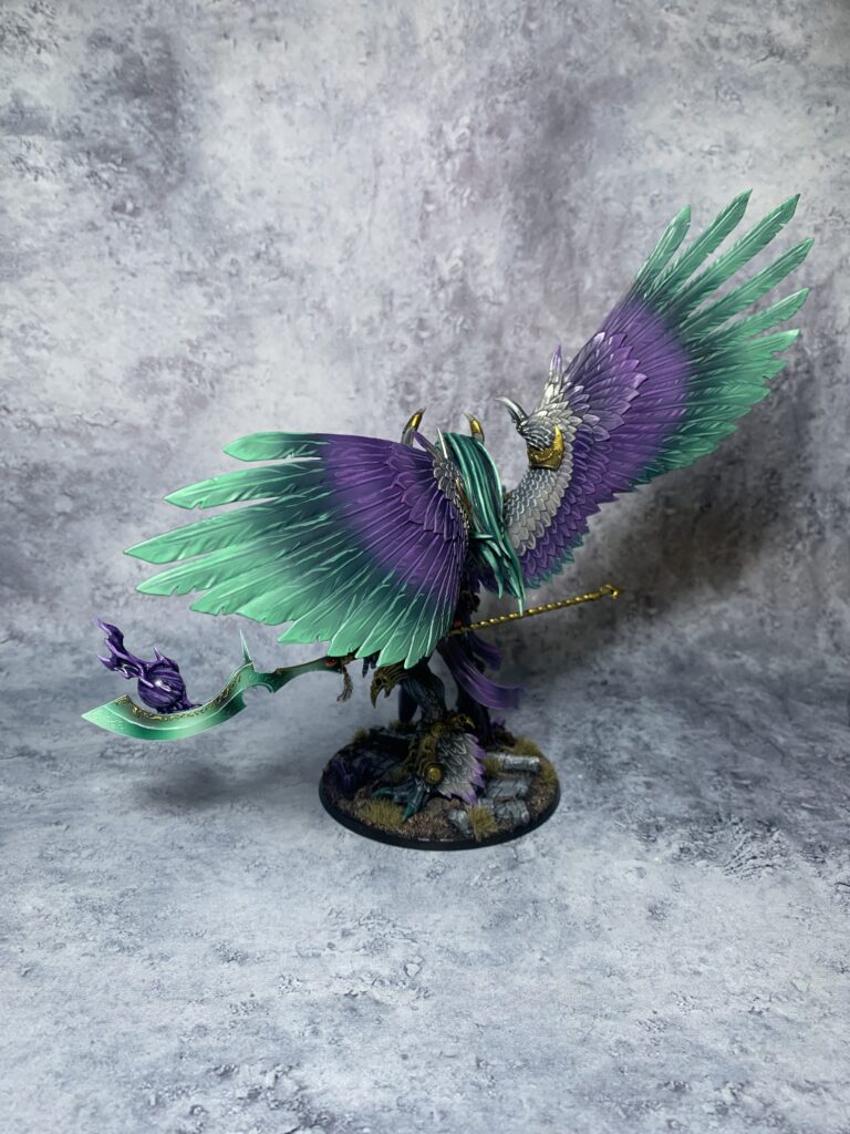 Magnus the Red in dark tones