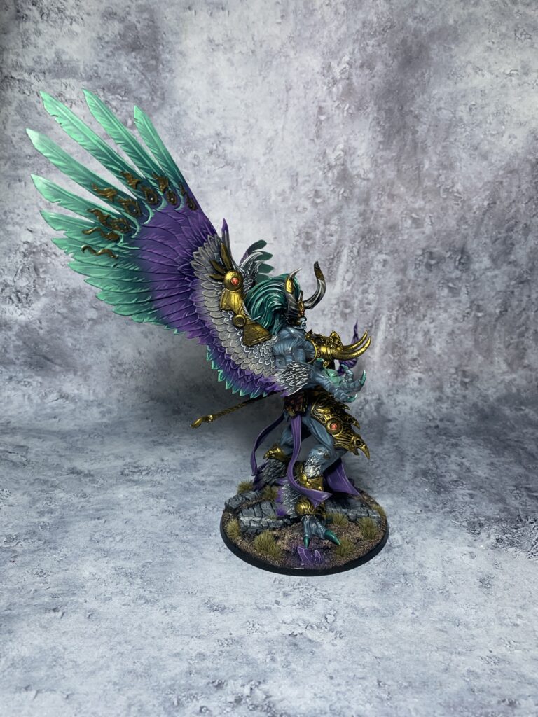 Magnus the Red in dark tones