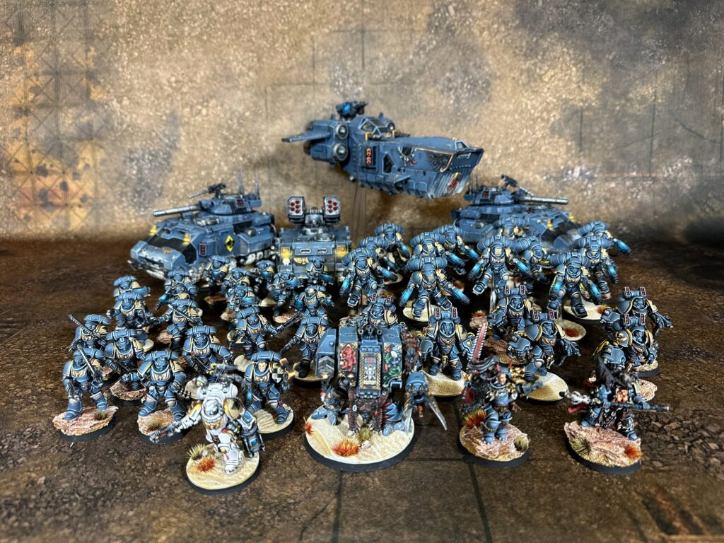 Space Wolves in dessert theme