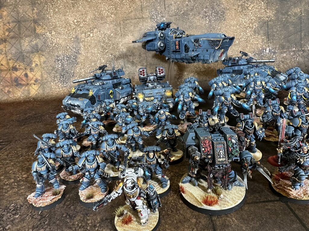 Space Wolves in dessert theme