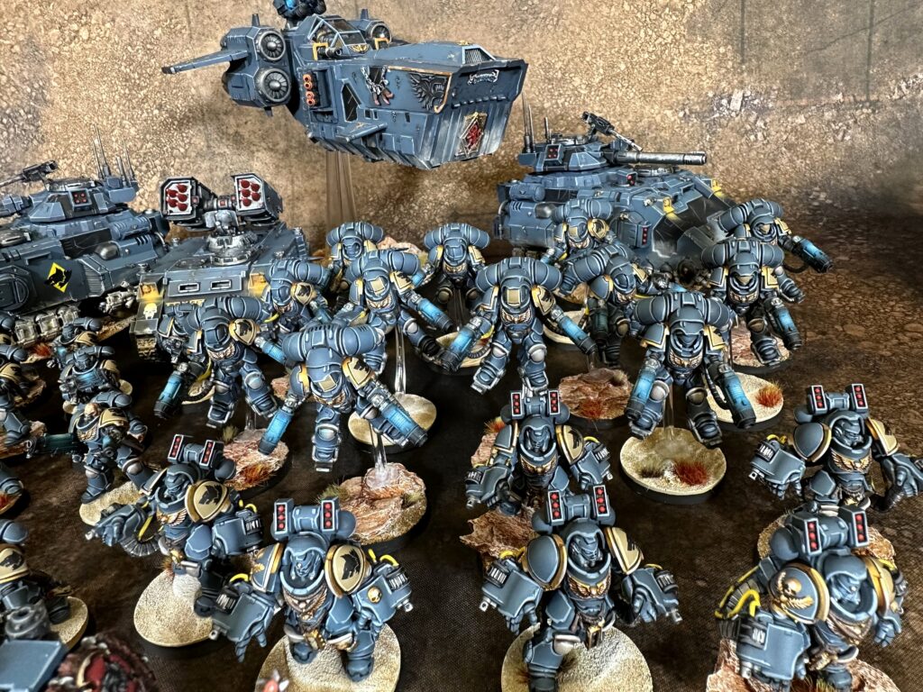 Space Wolves in dessert theme