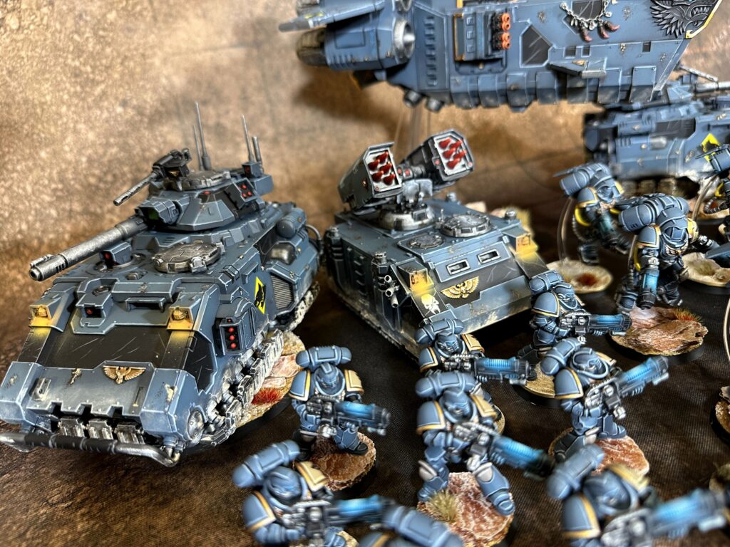 Space Wolves in dessert theme