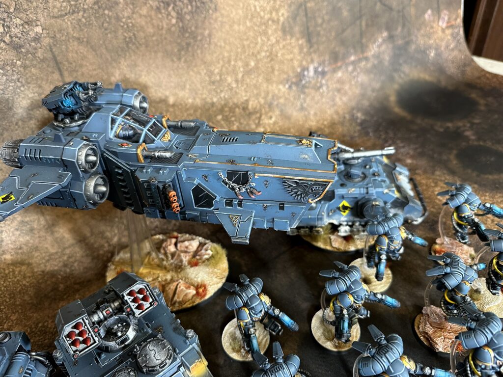Space Wolves in dessert theme