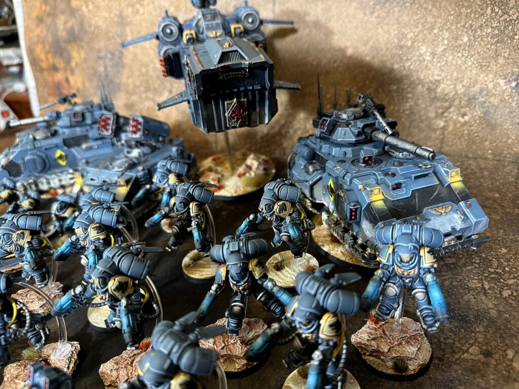 Space Wolves in dessert theme