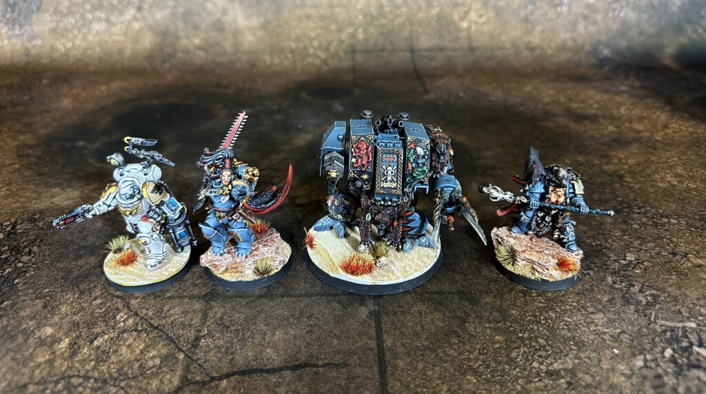 Space Wolves in dessert theme