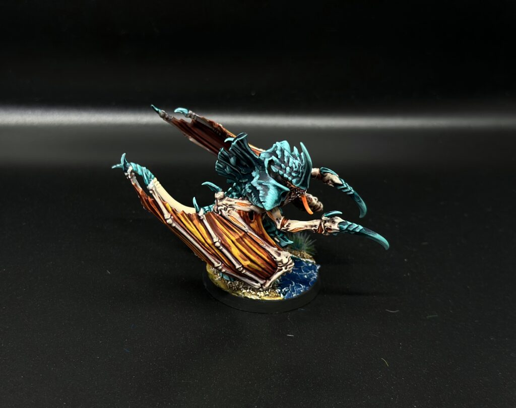 Tyranids in Sea Theme on water transparent bases