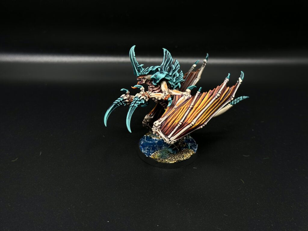 Tyranids in Sea Theme on water transparent bases