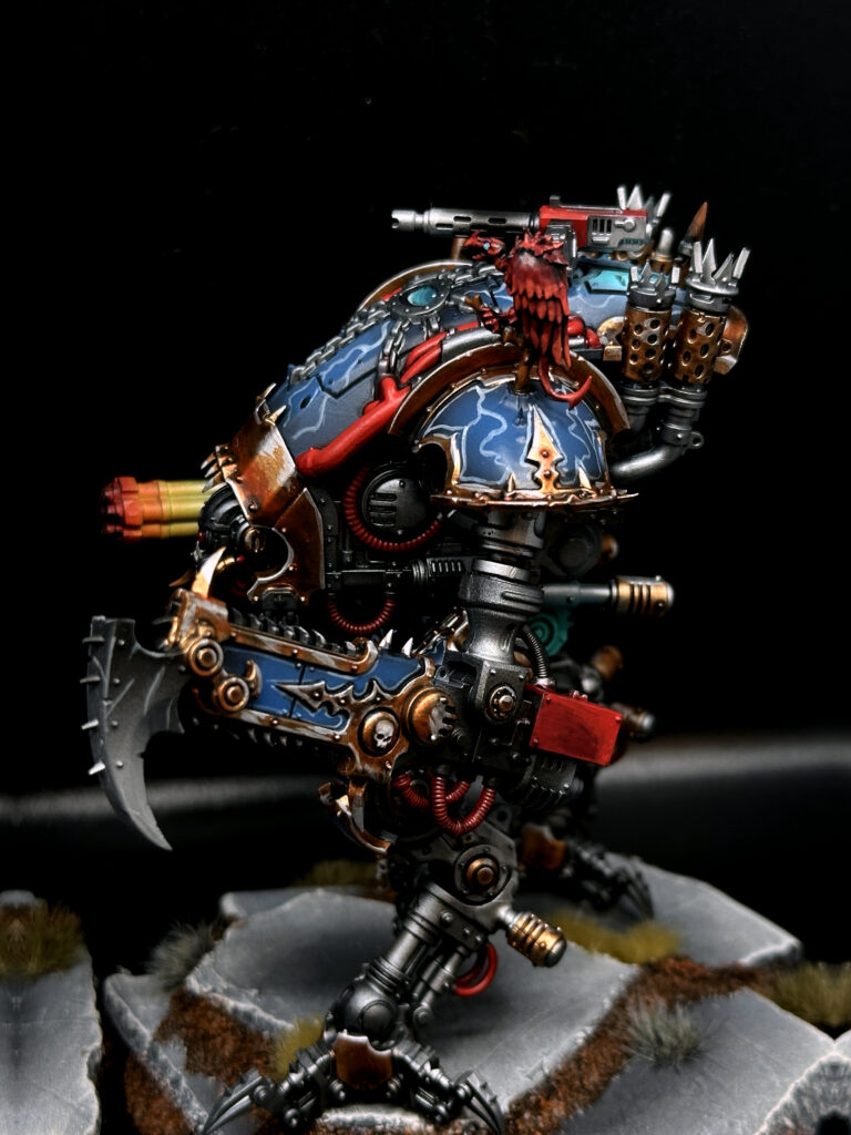 Chaos War Dogs in Night Lords Colours