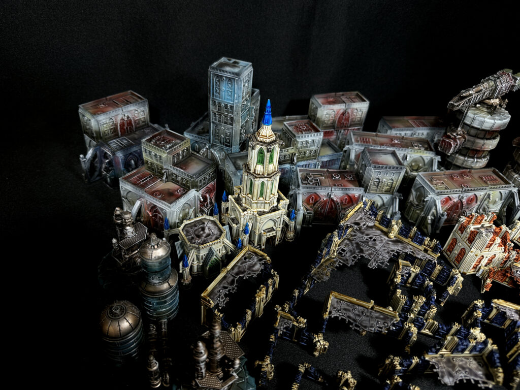 Legions Imperialis Horus Heresy administratorum hive spire terrains buildings