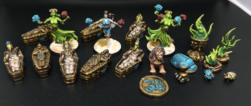 Mummies for Blood Bowl Game