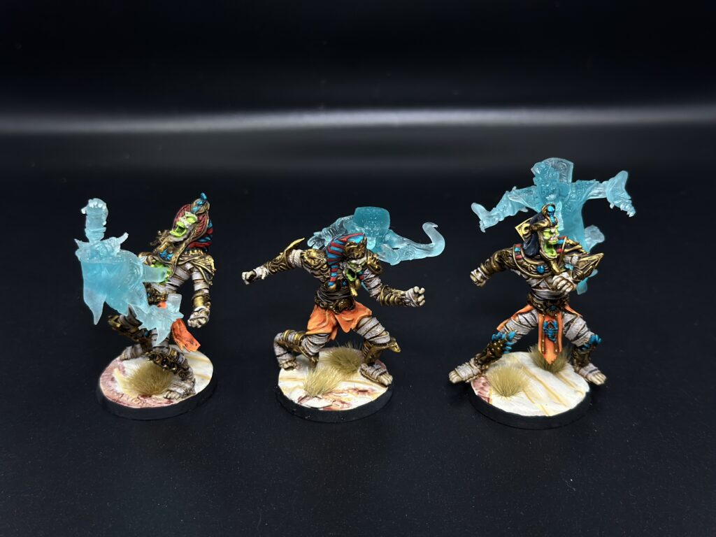 Mummies for Blood Bowl Game