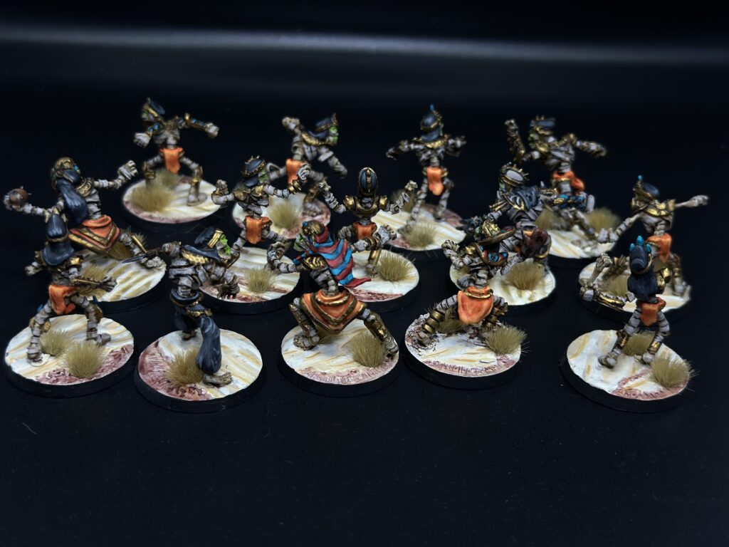 Mummies for Blood Bowl Game