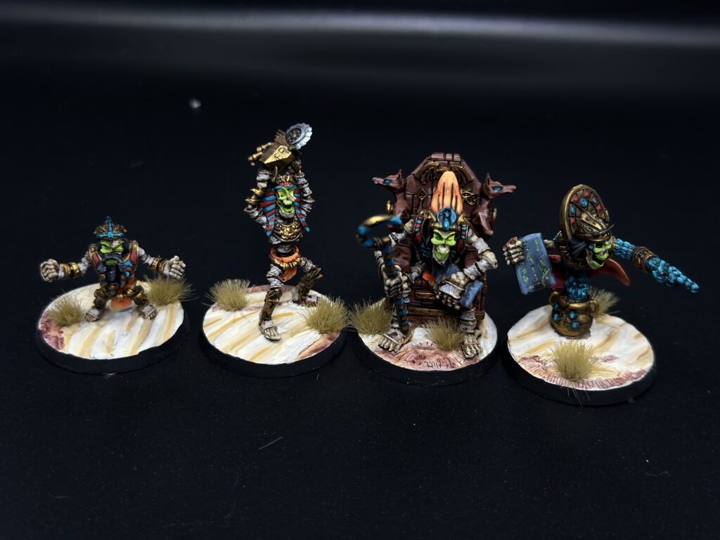 Mummies for Blood Bowl Game