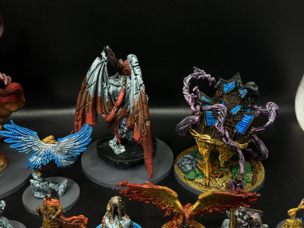 Destines painted miniatures from boardgame