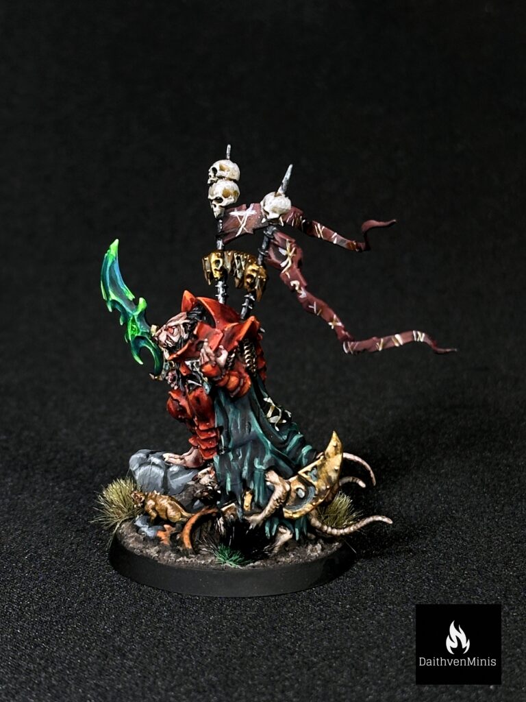 Krittok Foulblade Skaven from Age of Sigmar