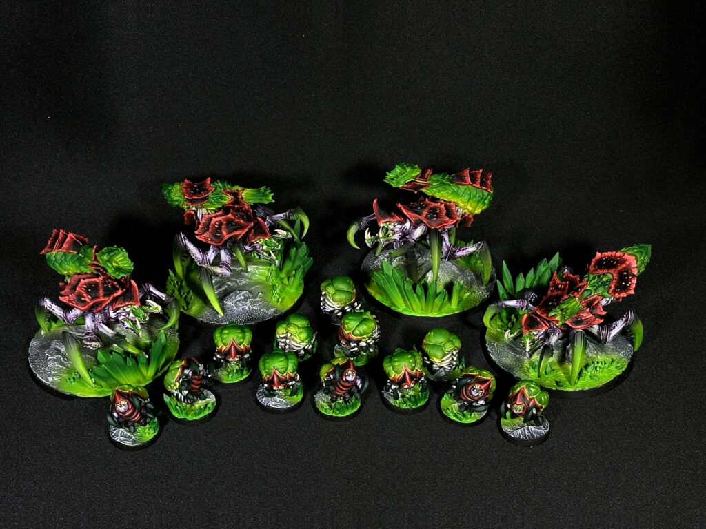 Tyranids Kraken Biovores and mine