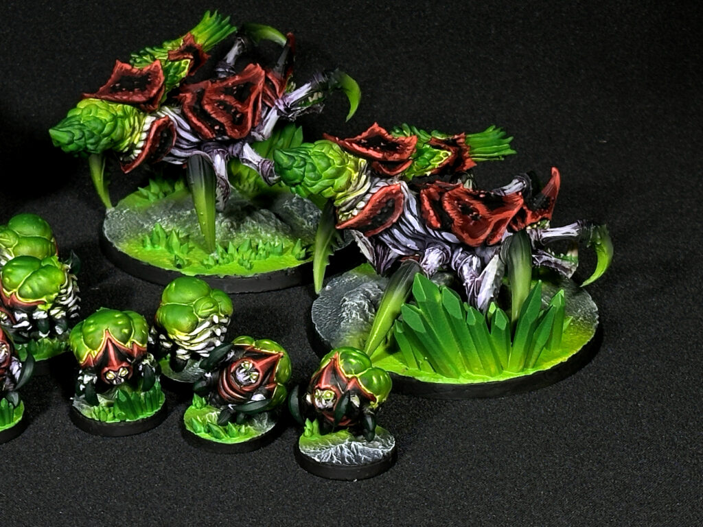 Tyranids Kraken Biovores and mine