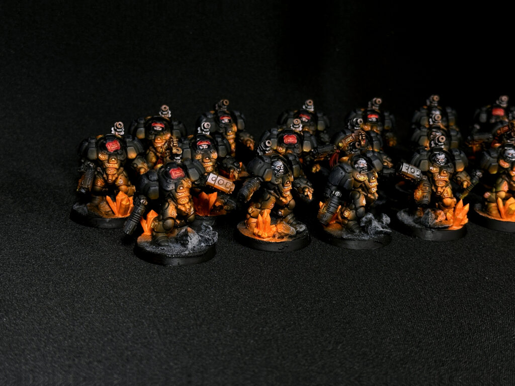 League of Votann Zenithial fire