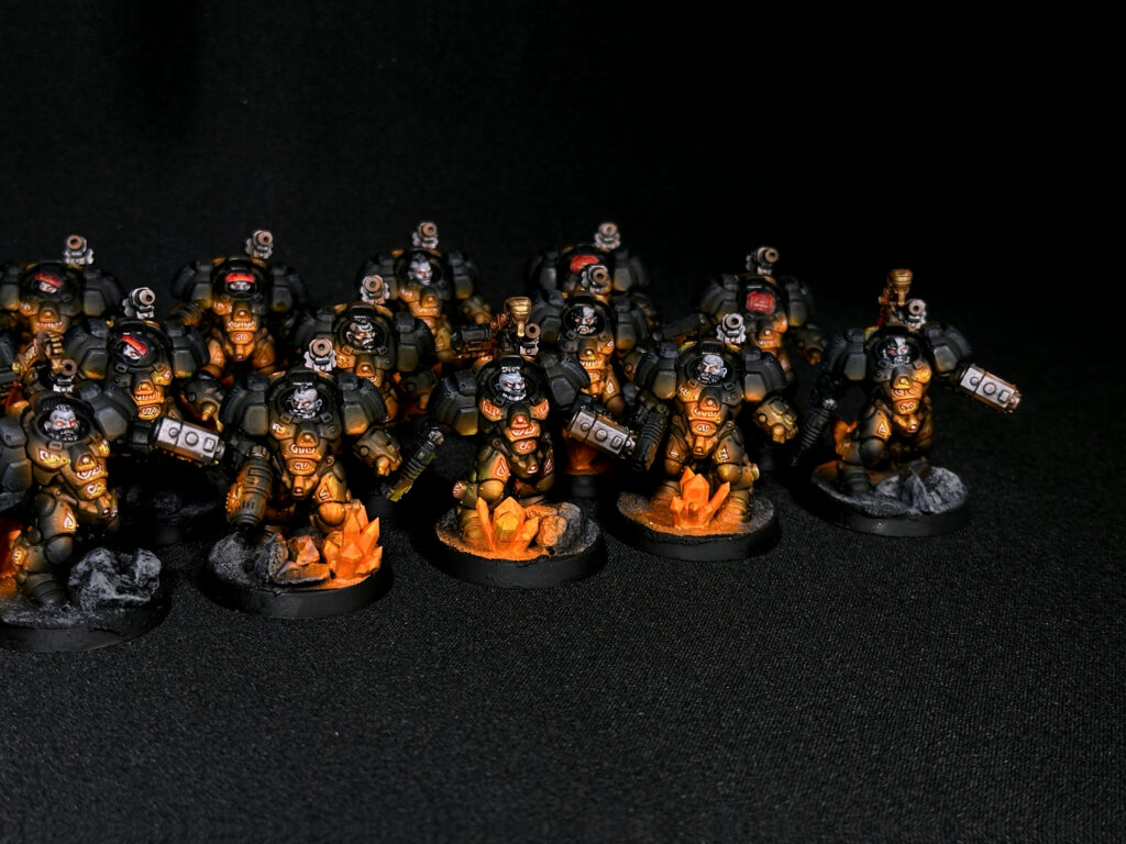 League of Votann Zenithial fire