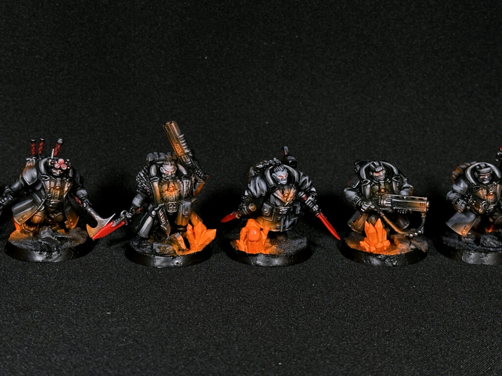 League of Votann Zenithial fire