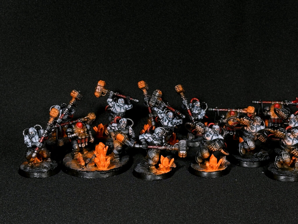 League of Votann Zenithial fire