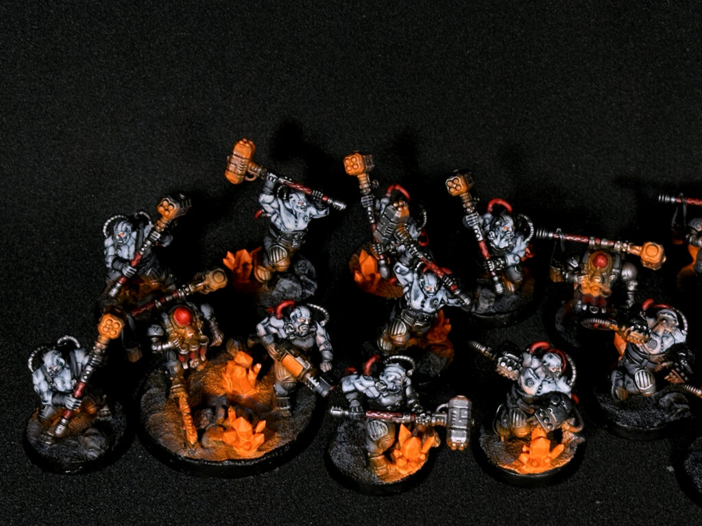 League of Votann Zenithial fire