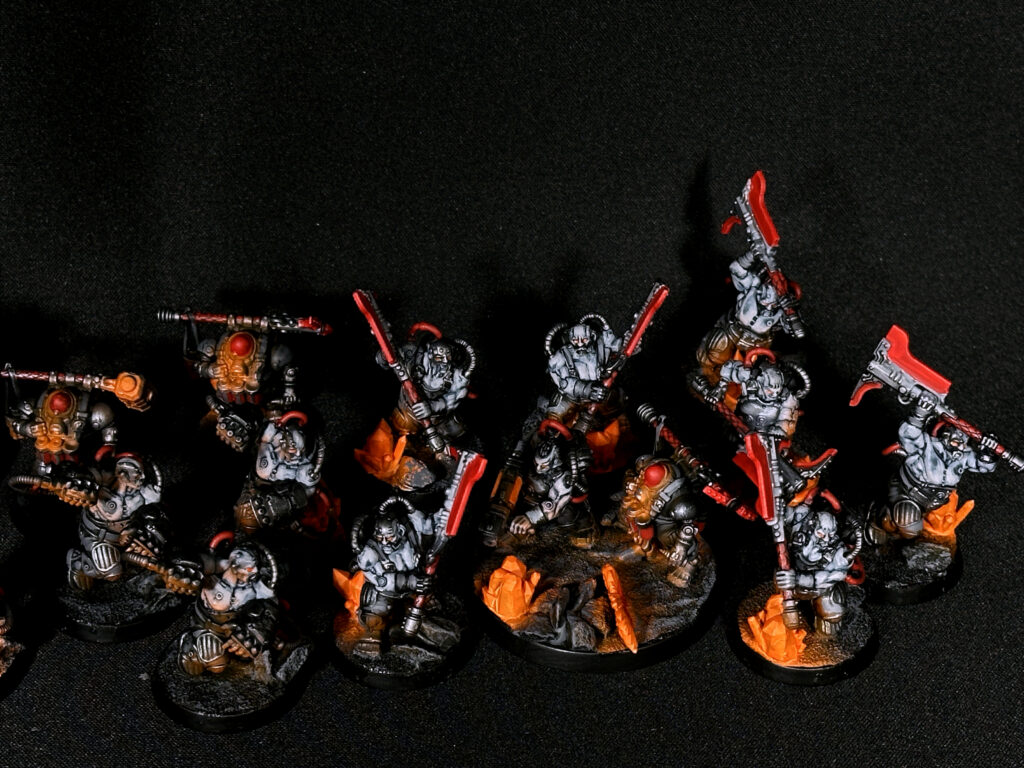 League of Votann Zenithial fire