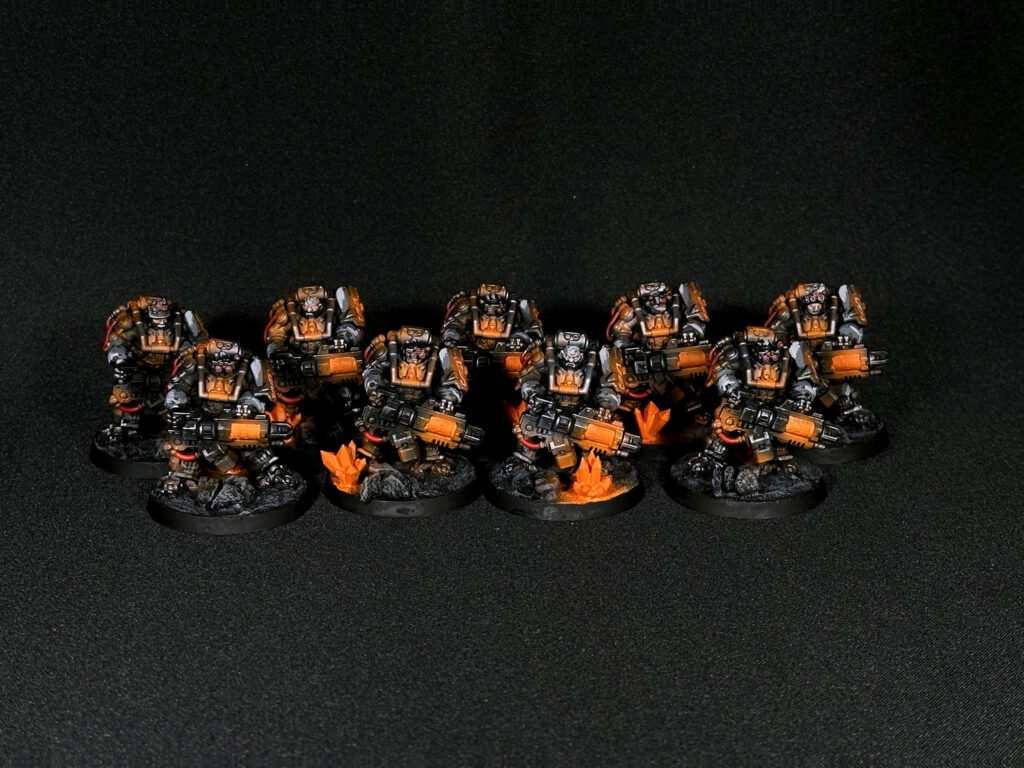 League of Votann Zenithial fire