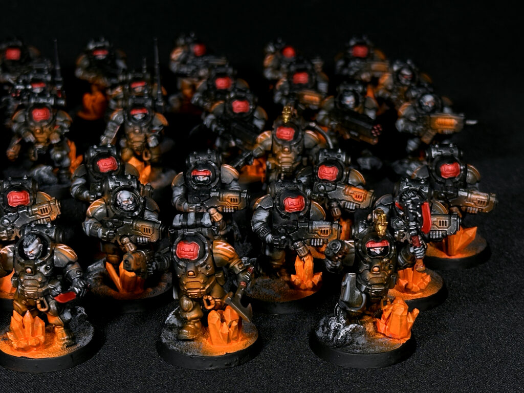 League of Votann Zenithial fire