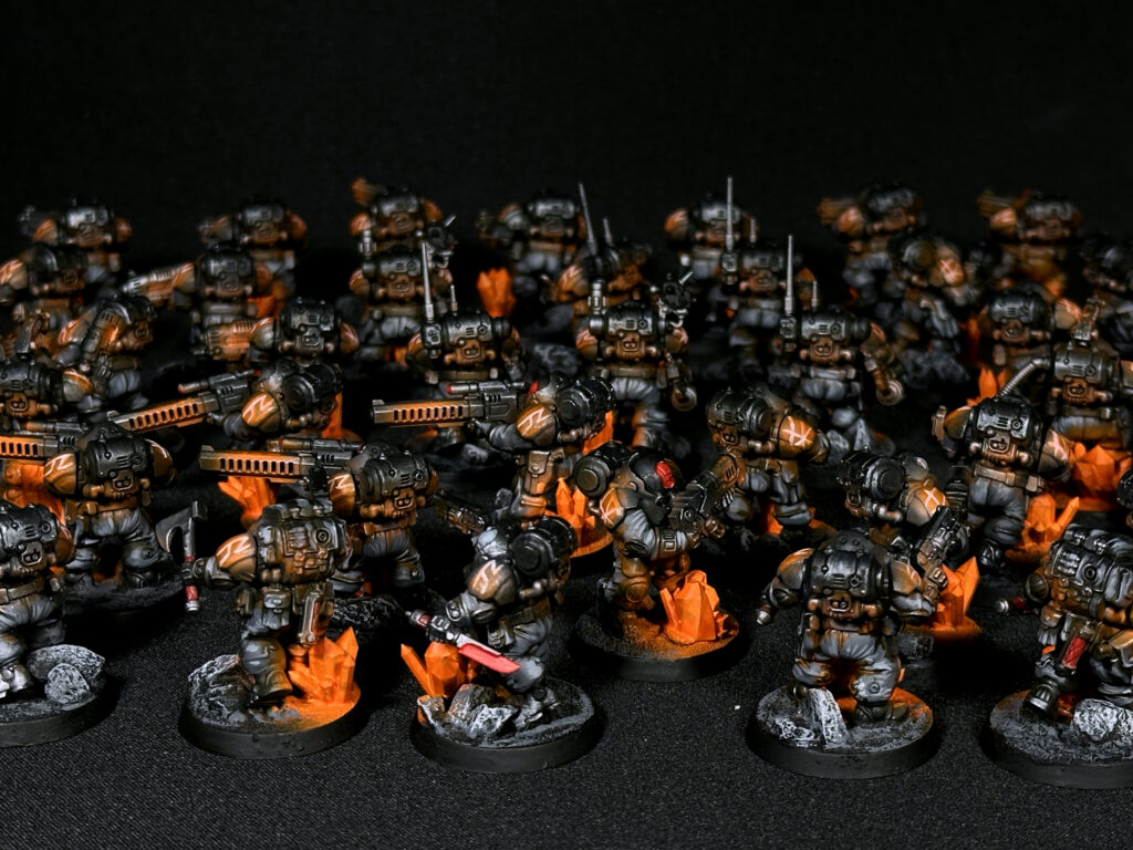 League of Votann Zenithial fire