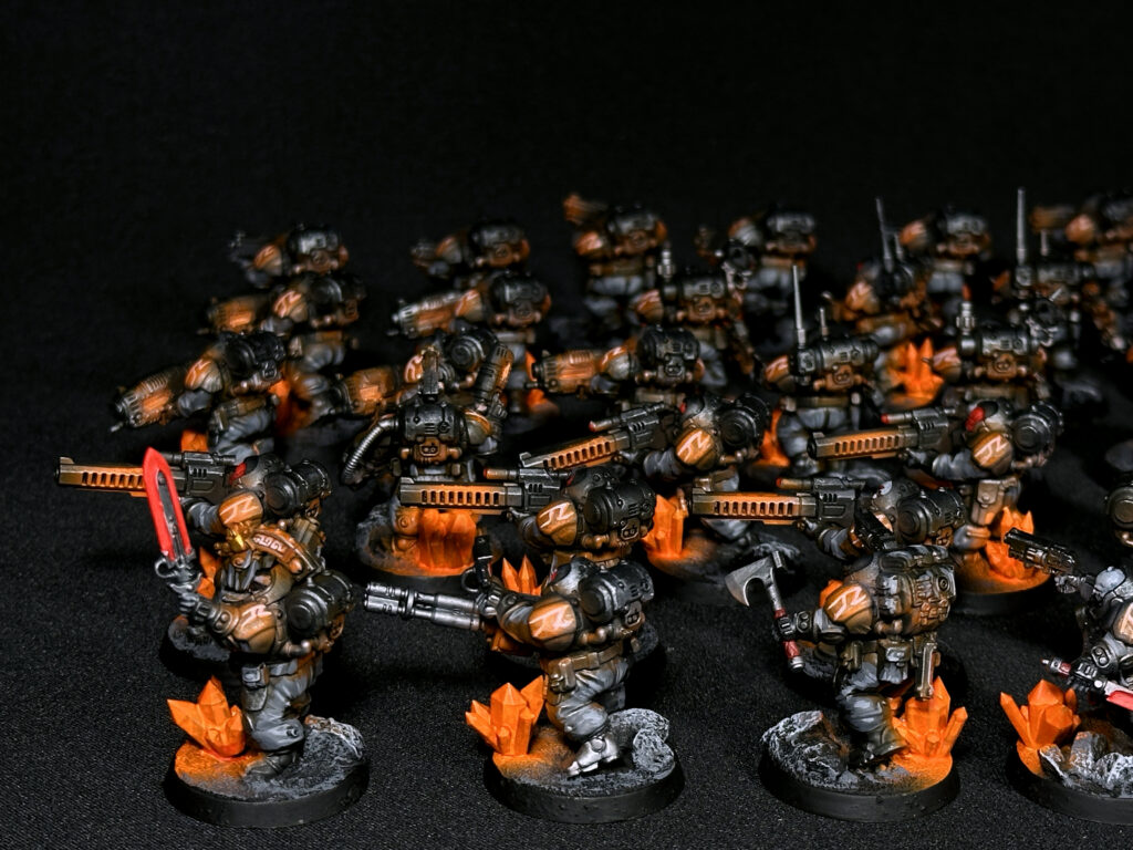 League of Votann Zenithial fire